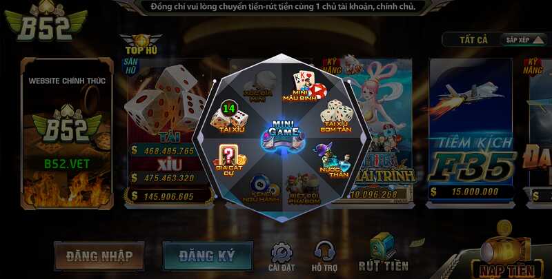 Không cần tính toán gì khi chơi Mini game