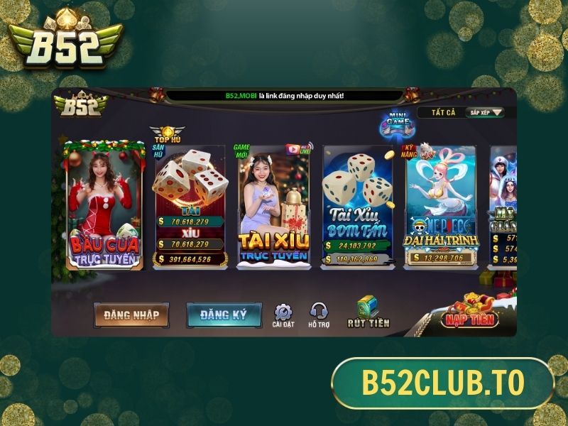 Cổng game bài bom tấn B52 Club 